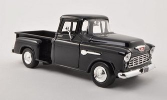 Chevrolet 5100 Stepside Pick Up, black, 1955